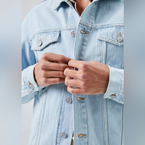 Slim Fit Denim Jacket - Picture 5 of 5